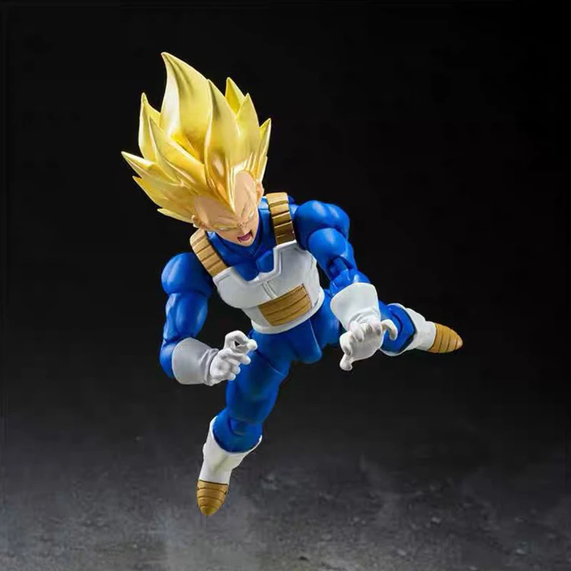 

Фигурка S.H.Figuarts Dragon Ball Z Super Saiyan Vegeta DBZ, модель для коллекции, украшение для комнаты, подарок