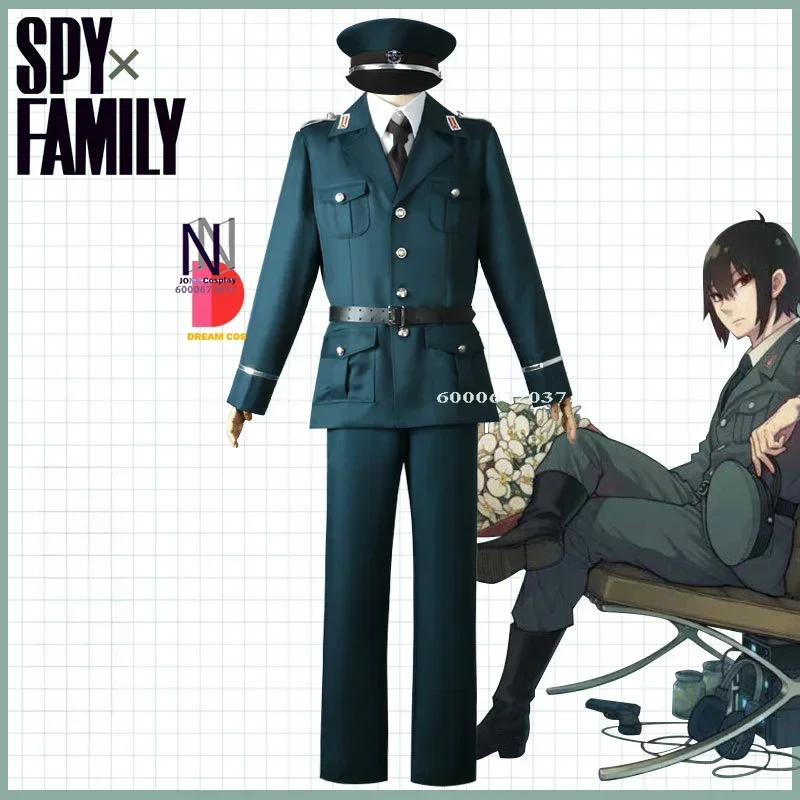 

SPY FAMILY Anime Yuri Briar Cosplay Uniform Costume Men's Suit with Tie White Shirt High Quality Outfit for Fans Party Event Set