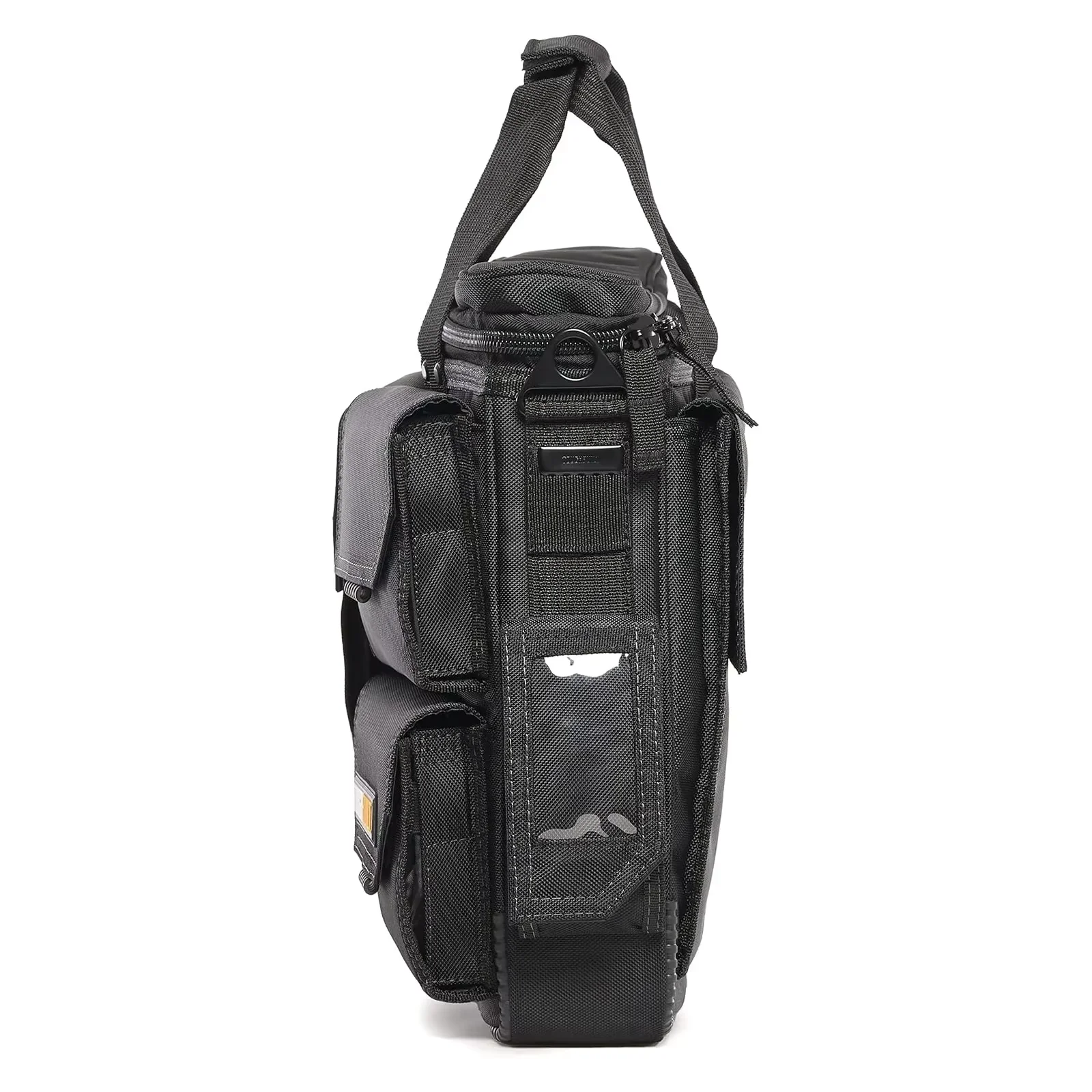 TOUGHBUILT TB-EL-1-M2 Medium Quick Access Laptop Bag with Shoulder Strap, Portable Heavy Duty Work Bag, Tool Storage Organizer