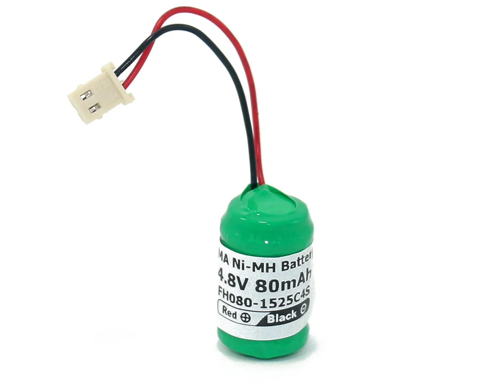 Ni-MH Button Rechargeable Battery w/Plug 5264 or XHR 4.8V 80MAH PLC Backup power supply