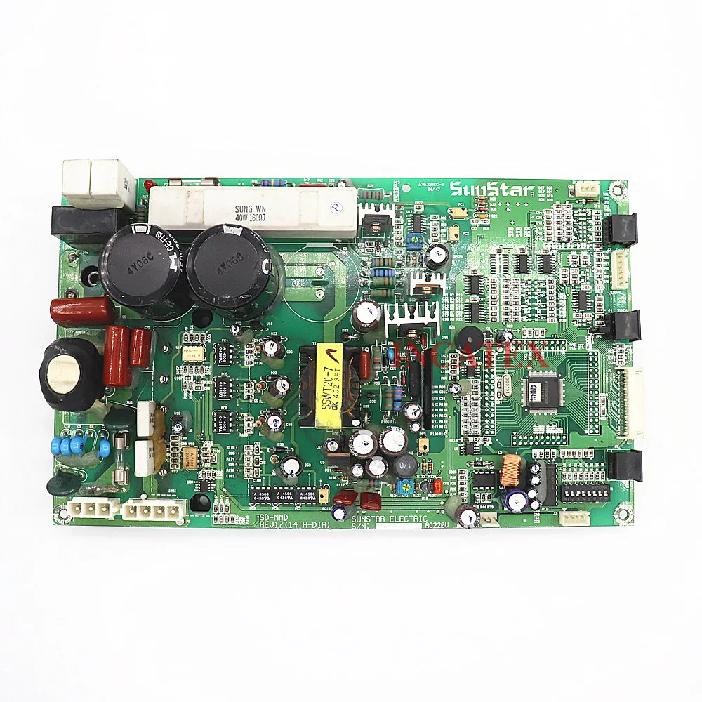 SWF Sunstar Embroidery Machine Spare Parts Genuine Good Condition Electronic Board Card SD-MMD REV17 (14TH-DIR)