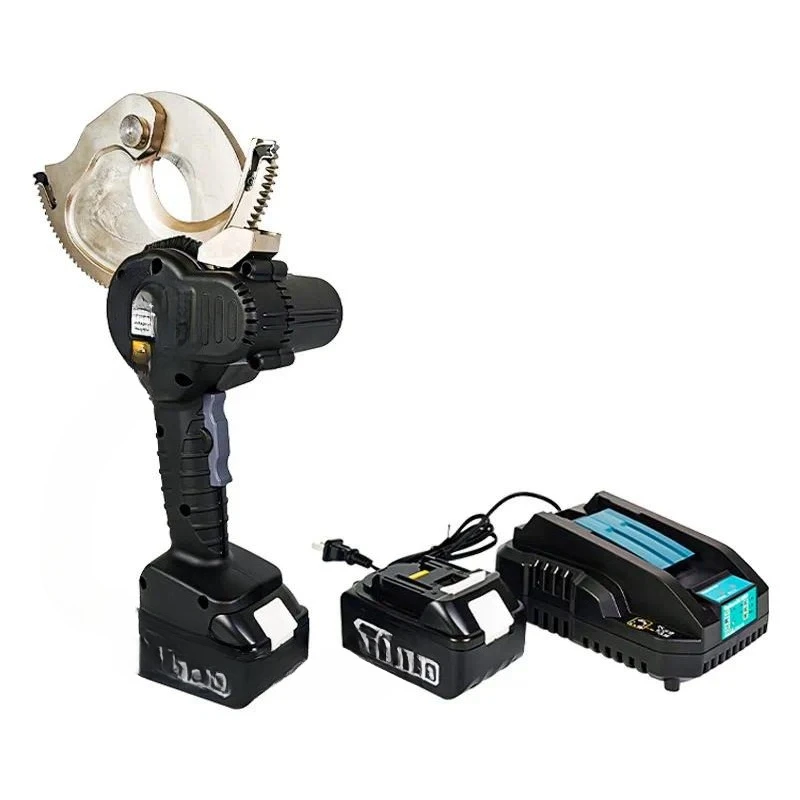 Cable shears vibration ratchet wire shears gear type copper aluminum alloy steel strand cable clamp