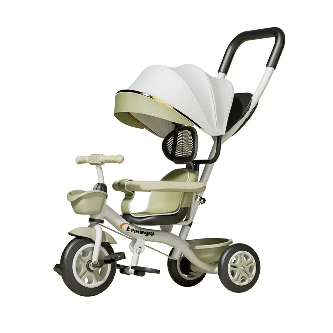 

New Outdoor Baby Stroller Bicycle Portable Lightweight Infant Stroller Tricycle