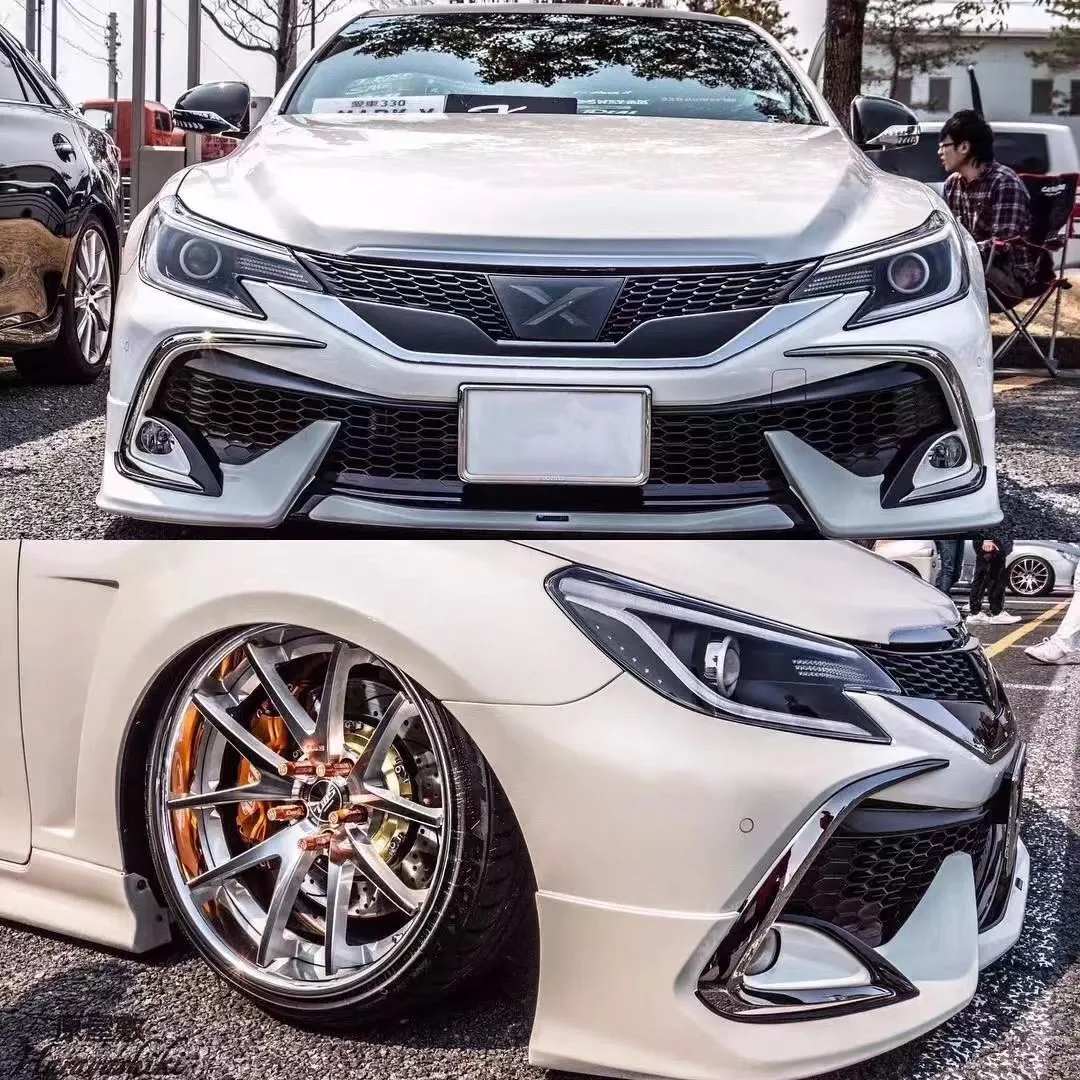 

Complete Upgrade Body Kit Mark X Face Uplift for Toyota Mark X 2010-2018