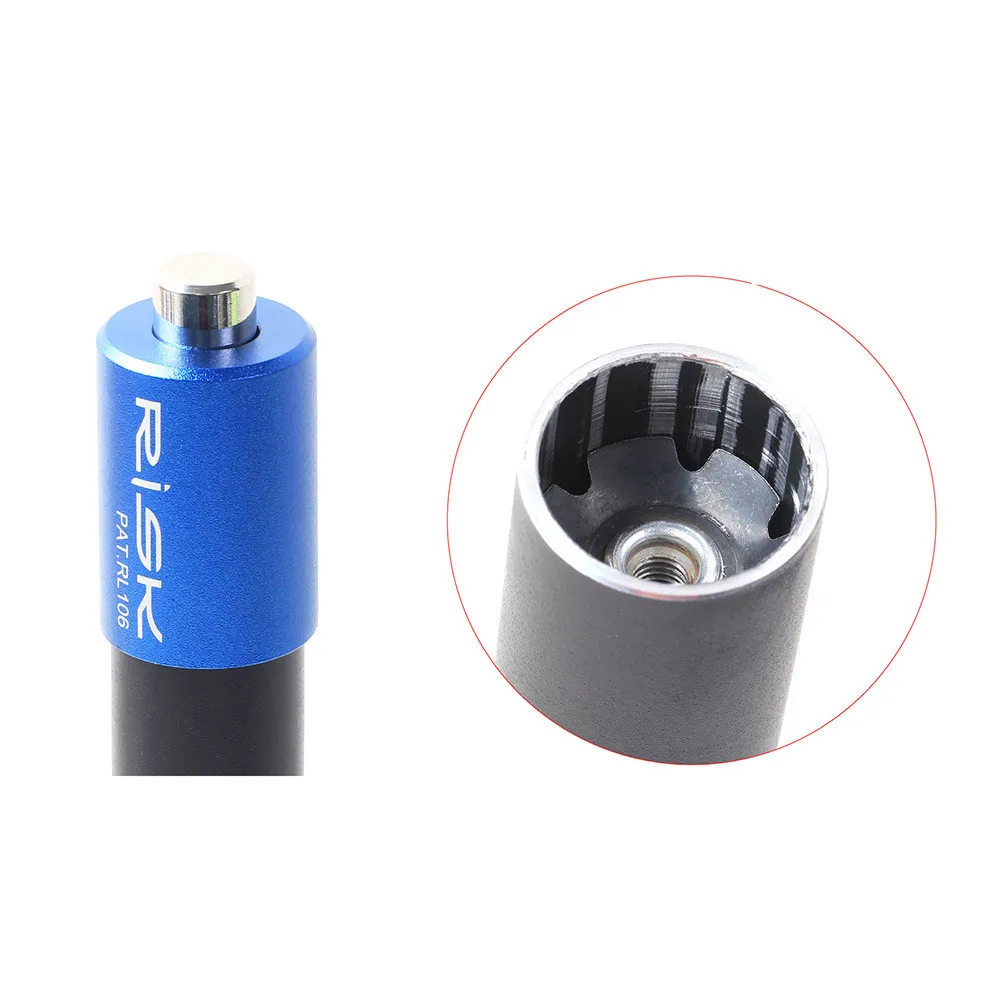 RISk Bicycle Tool Front Fork Repair parts Star Nut Sunflower for MTB Road Bike Installing Set include Insertion Tool