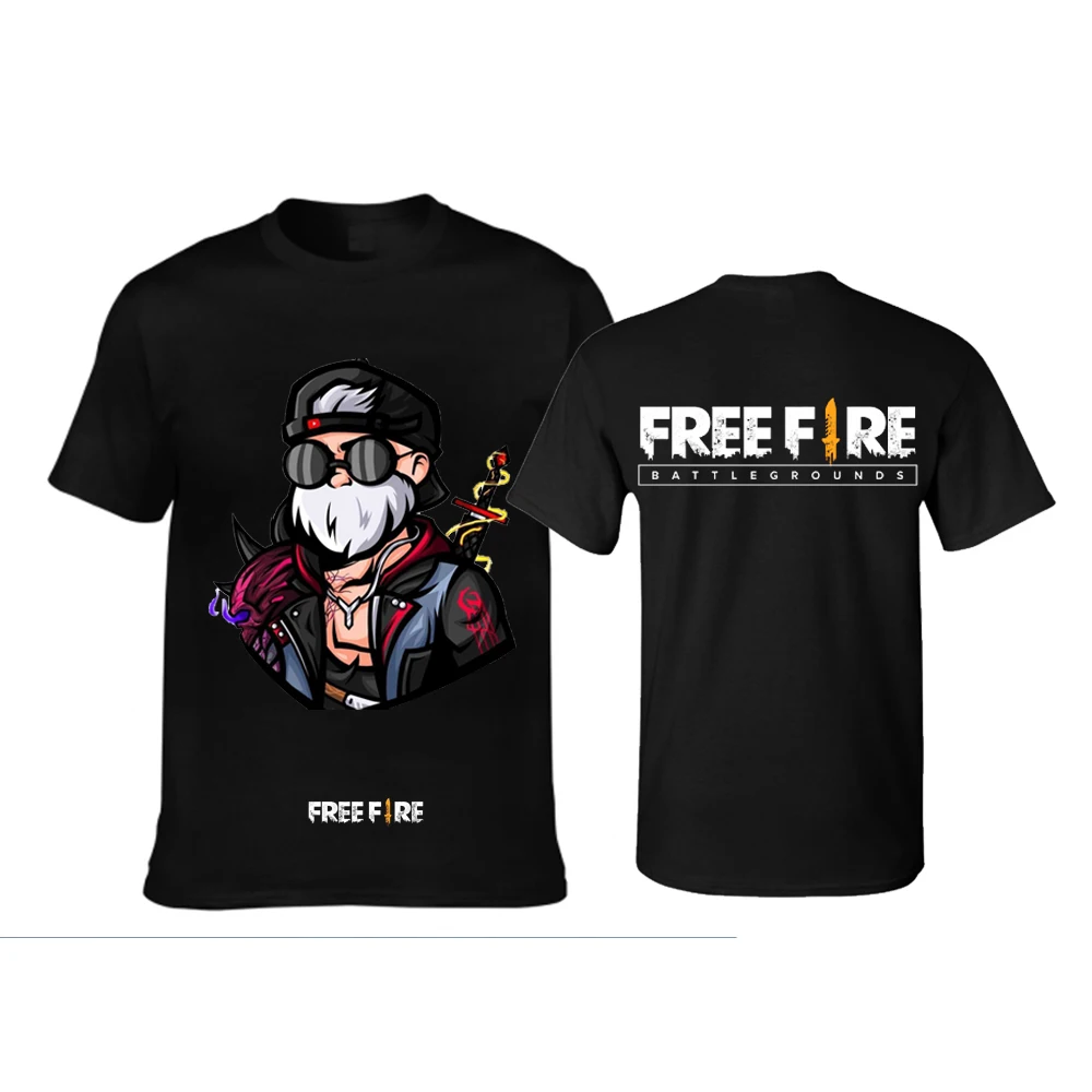 Hot Game Free Fire T-Shirts Fighting 3D Print Streetwear Boys Girls Fashion Oversized Round Neck T Shirt Kids Tees Tops Clothes