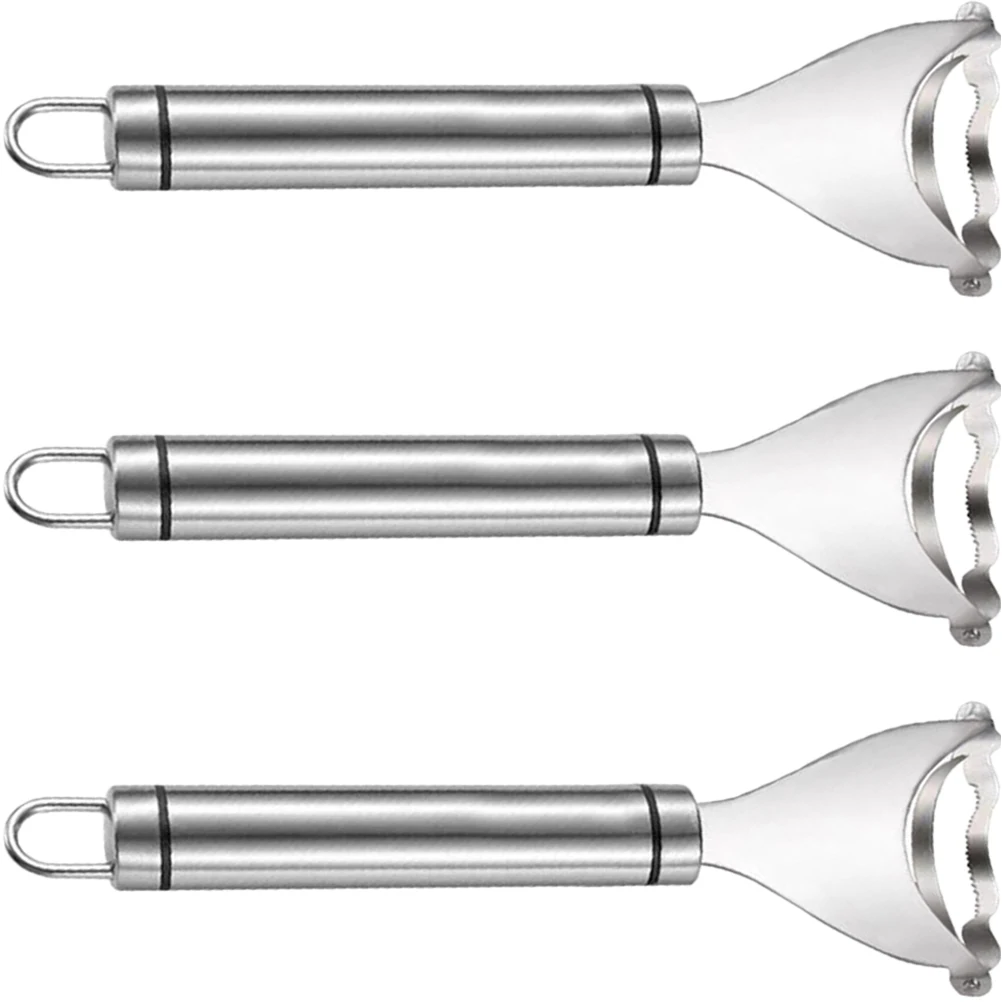 

3Pcs Stainless Steel Corn Peeler Slicer Thresher Multi-Functional Kitchen Gadget Easy to Use for Home and Restaurant