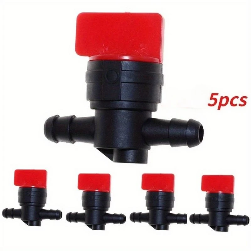 5 Pcs in Line Straight Fuel Gas Small Engine Valve Cut Off Shut Off 1 4 Gas Fuel Cut Shut Off Valve