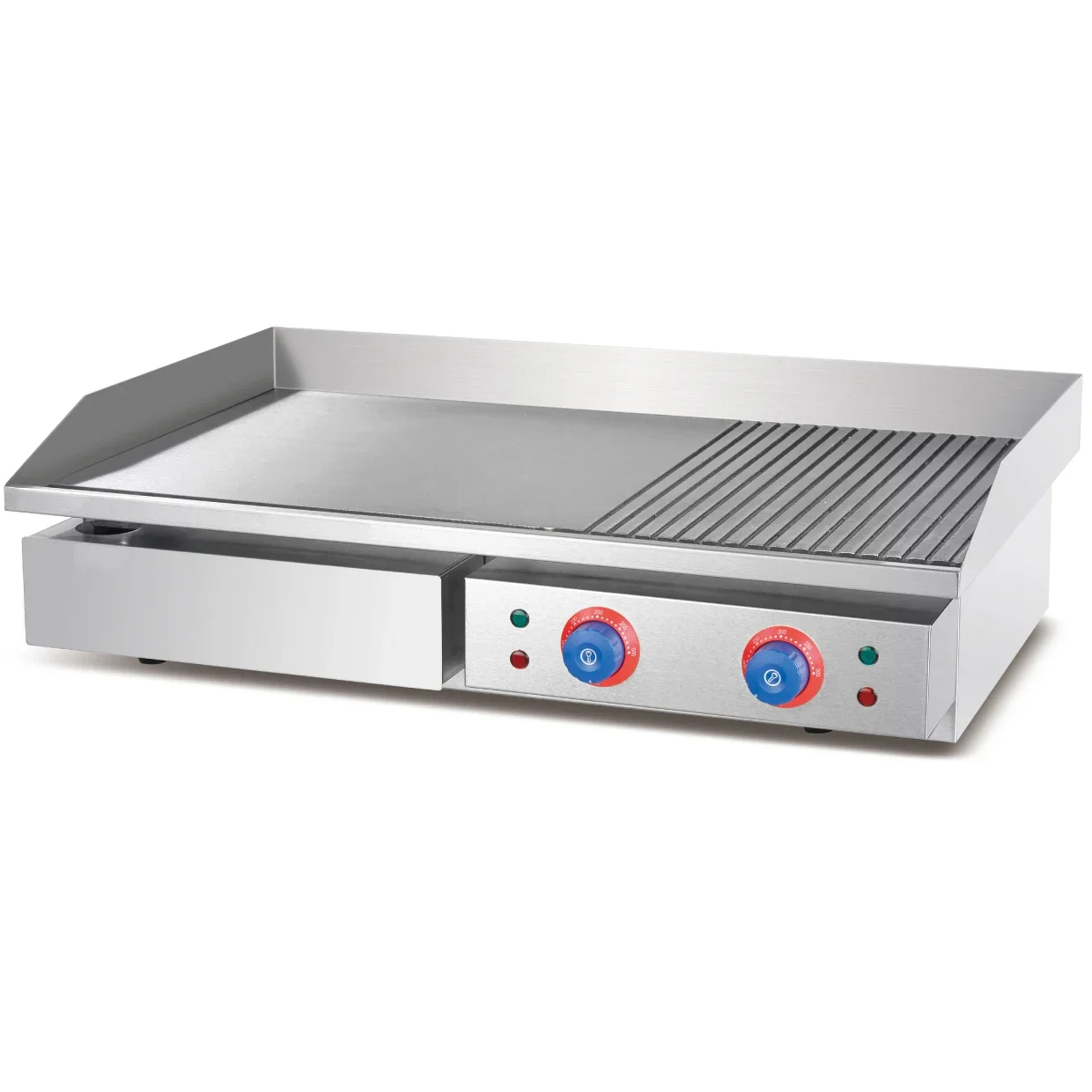 

822 dosa grill and griddle cast iron double griddle pan