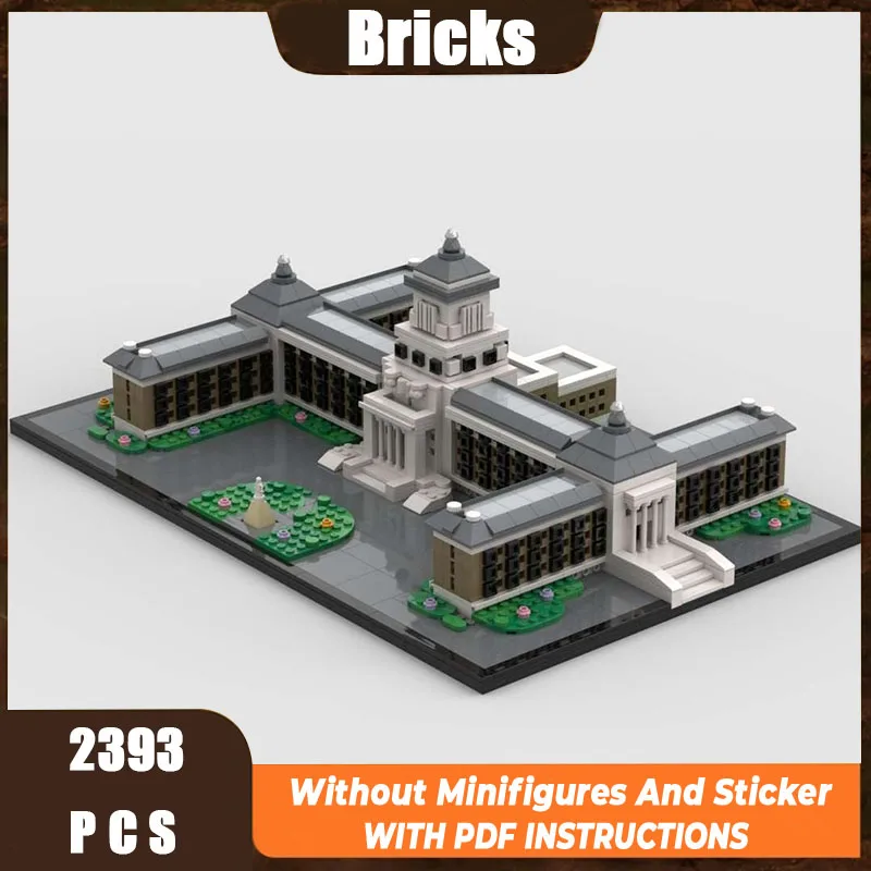 Moc Bouwstenen Landmark Architectuur Model Staatsbouw Technologie Module Bouwstenen Speelgoed Geschenken DIY Montageset