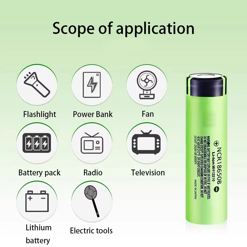 Victpower 10PCS 3.7V 18650  3500mAh High Magnification Rechargeable Lithium Battery Pack Cylindrical Ion Batteries for Toys