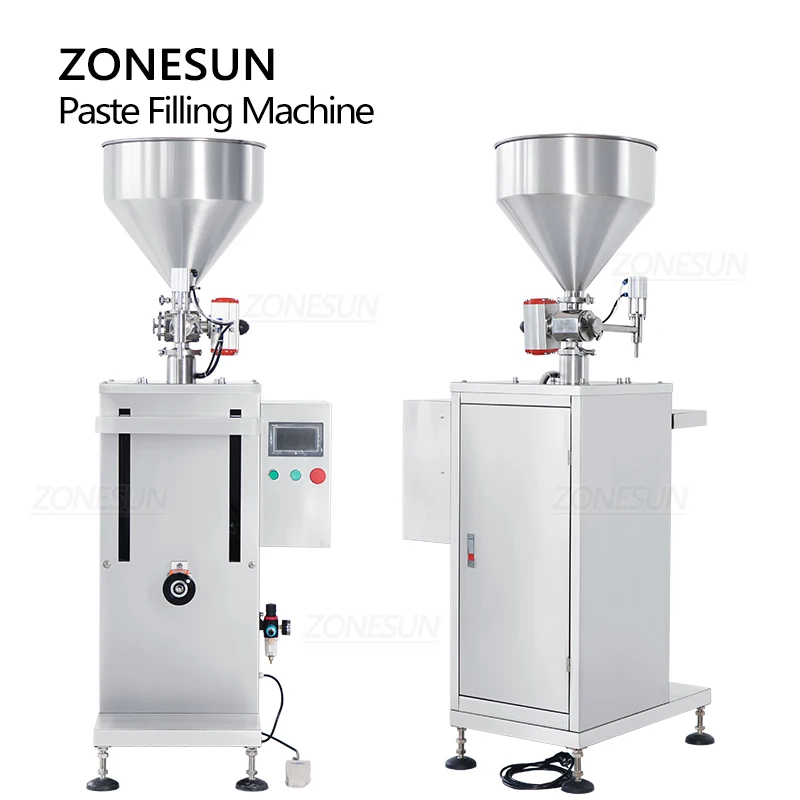 ZONESUN – Machine de remplissage de pâte ZS-GTSM1-100 ml, servomoteur, pompe à Rotor, pour liquide visqueux, crème, miel, Ketchup, Sauce Chili, 1000