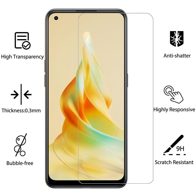 حافظة هاتف من الزجاج المقسى لهاتف oppo reno 8t 4g على reno8 8 t t8 reno8t 4 g 8t4g غطاء خلفي 360 opp Oppa opporeno opporeno8t