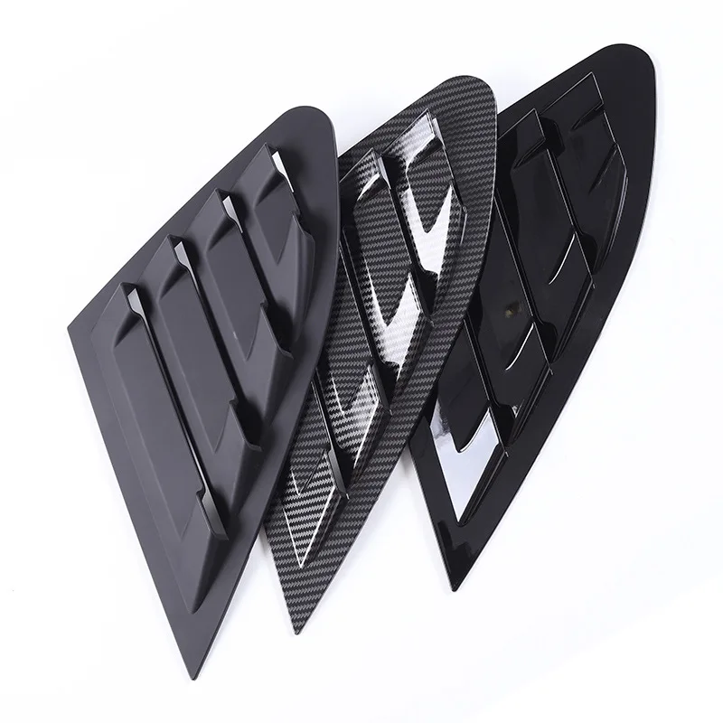 

Suitable for 16-21 Malibu XL modified rear window triangular blinds Malibu XL shark gill decorative stickers