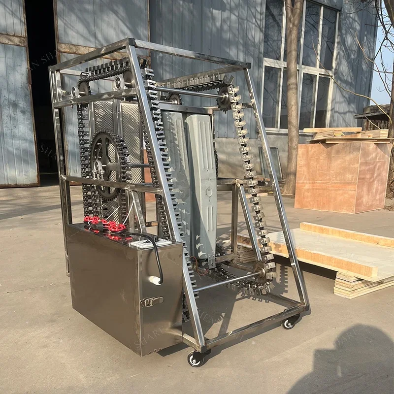 Kebab Conveyor Grill Automatic Barbecue Kebab Maker Machine