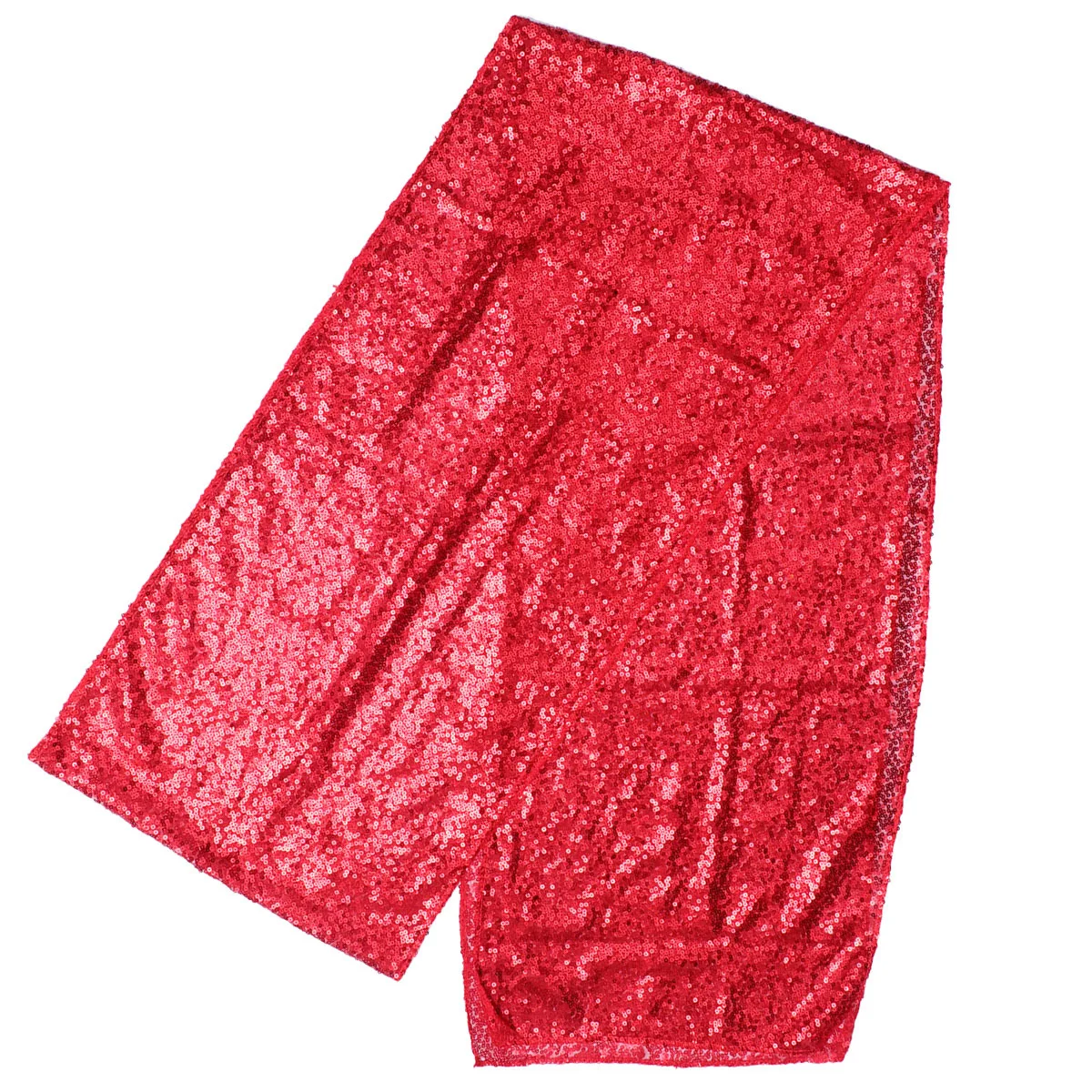 

30X180Cm Sequin Runner Holiday Table Decoration Protective Cover For Dining Home Christmas Red Table Runner Party Supplies