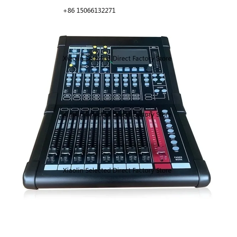 12-Way Digital Mixer Console - Professional 12-Channel Audio Mixer for Stage And Record Music Equipment 2