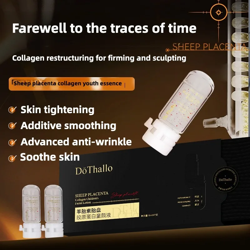 Sheep placenta Collagen Anti-wrinkle Essence Anti-Aging Moisturizing Whitening For Microneedle Instruments Skin Care