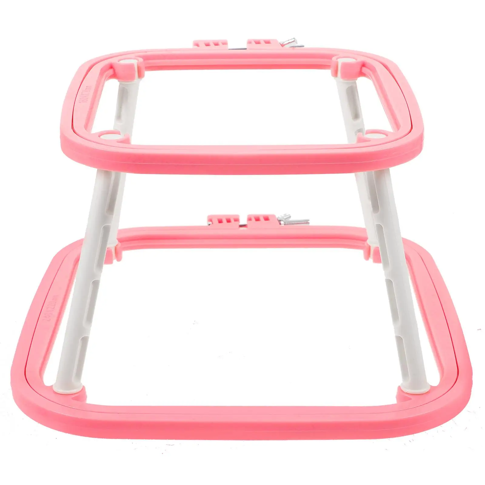 

Adjustable Double Layer ABS Embroidery Stand Hoop Support Rotary Frame Home Needlework Circle Stand Desktop Cross Hoop