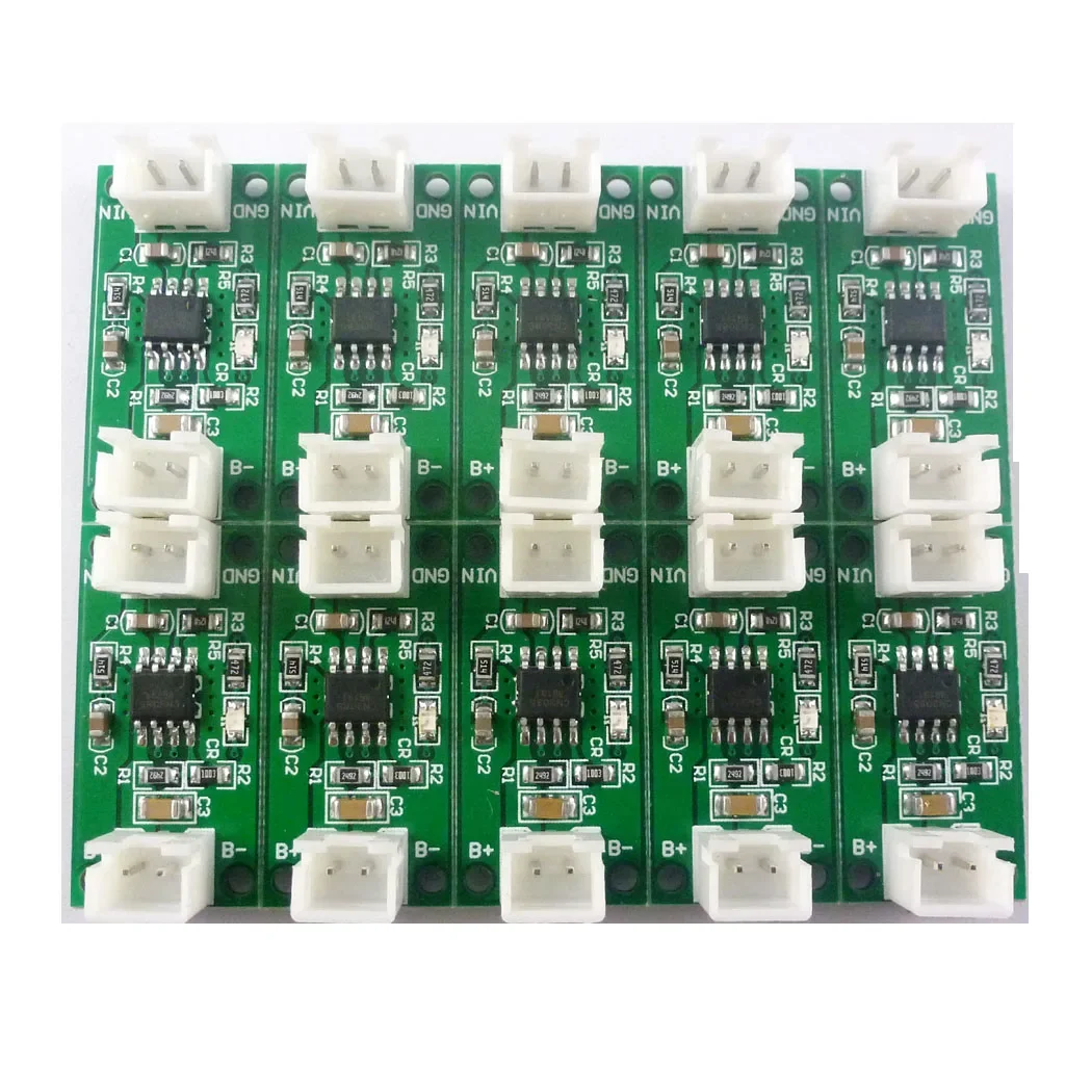 6PCS 1S 2S 3S NiMH Battery Charger Module 1.5V 3V 4.5V 1A Nickel Metal Hydride Charging Board for Solar Toys