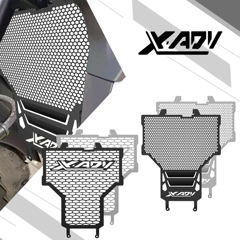

FOR HONDA XADV750 X-ADV Xadv 750 2017- 2025 2024 2022 2021 Aluminum Motorcycle Radiator Protective Guard Grille Cover Protector