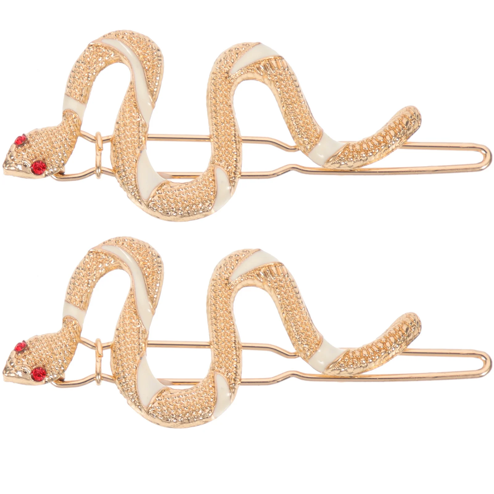 

1 пара зажимов в форме змеи, золотой винтажный металлический головной убор для женщин и девочек, заколки в стиле ретро, стильный женский декор для волос, дрель, заколка для волос