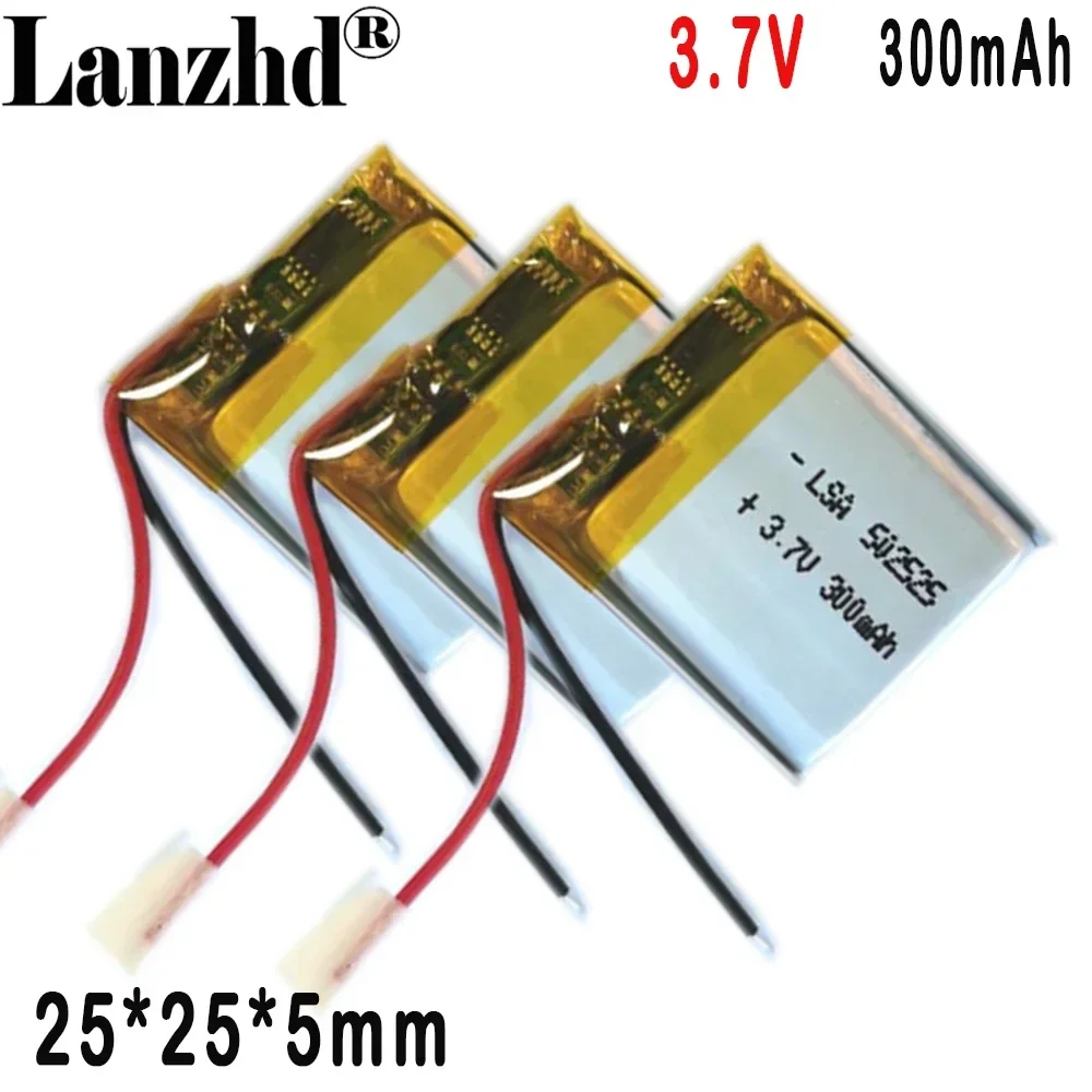 502525 polymer Lithium Battery 250MAH 3.7V For Bluetooth speaker Beauty instrument toys digital products