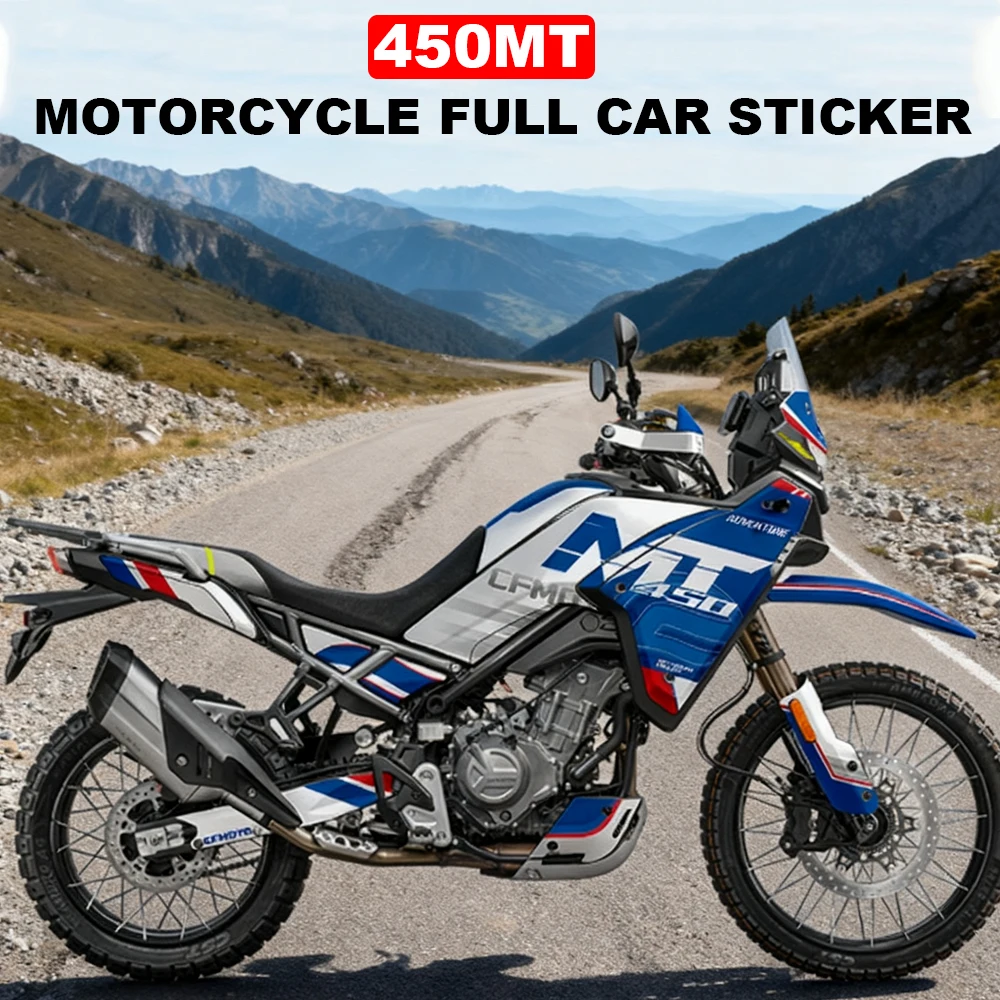 

FOR CFMOTO 450MT Custom Full Stickers Waterproof Anti-Scratch Motorcycle Fairing Decals Scratch Repair Upgrade Your 450-MT Look