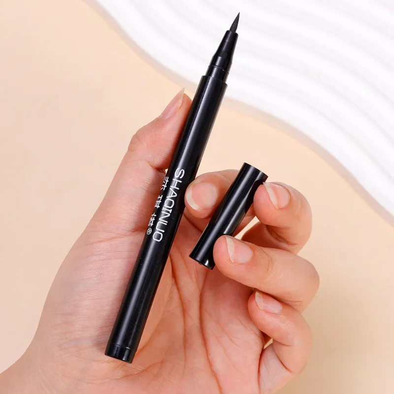 Eyeliner liquido nero a lunga durata matita per Eyeliner impermeabile asciugatura rapida non Bloom Eyeliner naturale penna liquida strumenti cosmetici