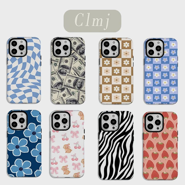 

luxury Ins Adorable Bear Bow Phone Case for iPhone 17 16e 16 15 14 13 12 11 7 8 Air Pro Max Plus Luxury Double-layer Back Cover