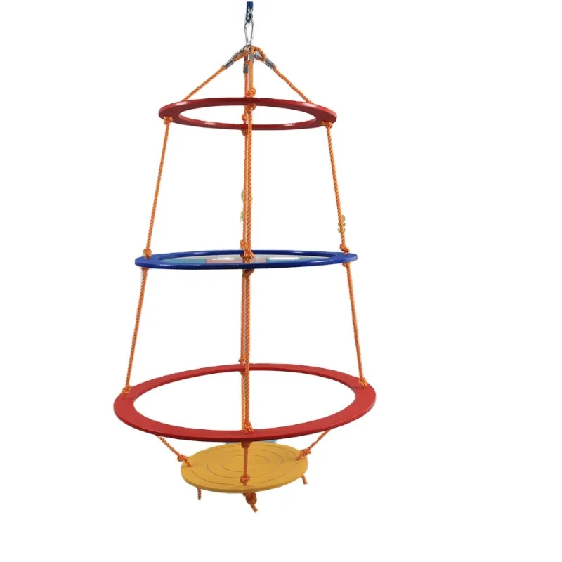 Direct sales popular indoor intelligent somatosensory training equipment children's fitness swing rope ladder