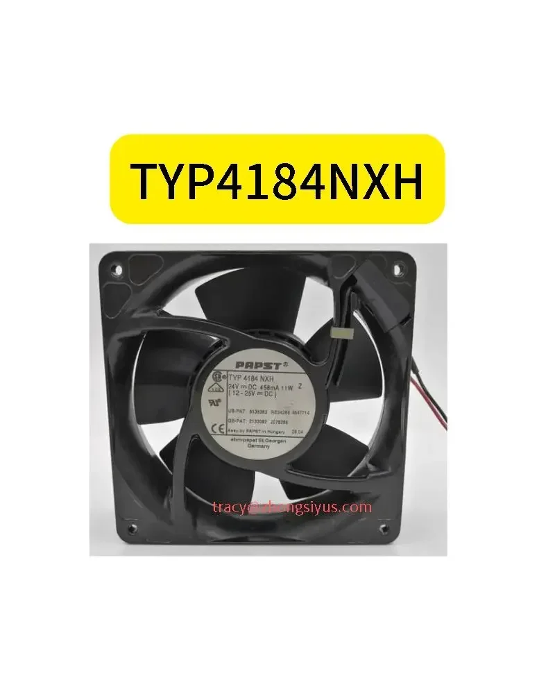 

New fan TYP4184NXH 12038 cooling fan DC24V 11W dual ball