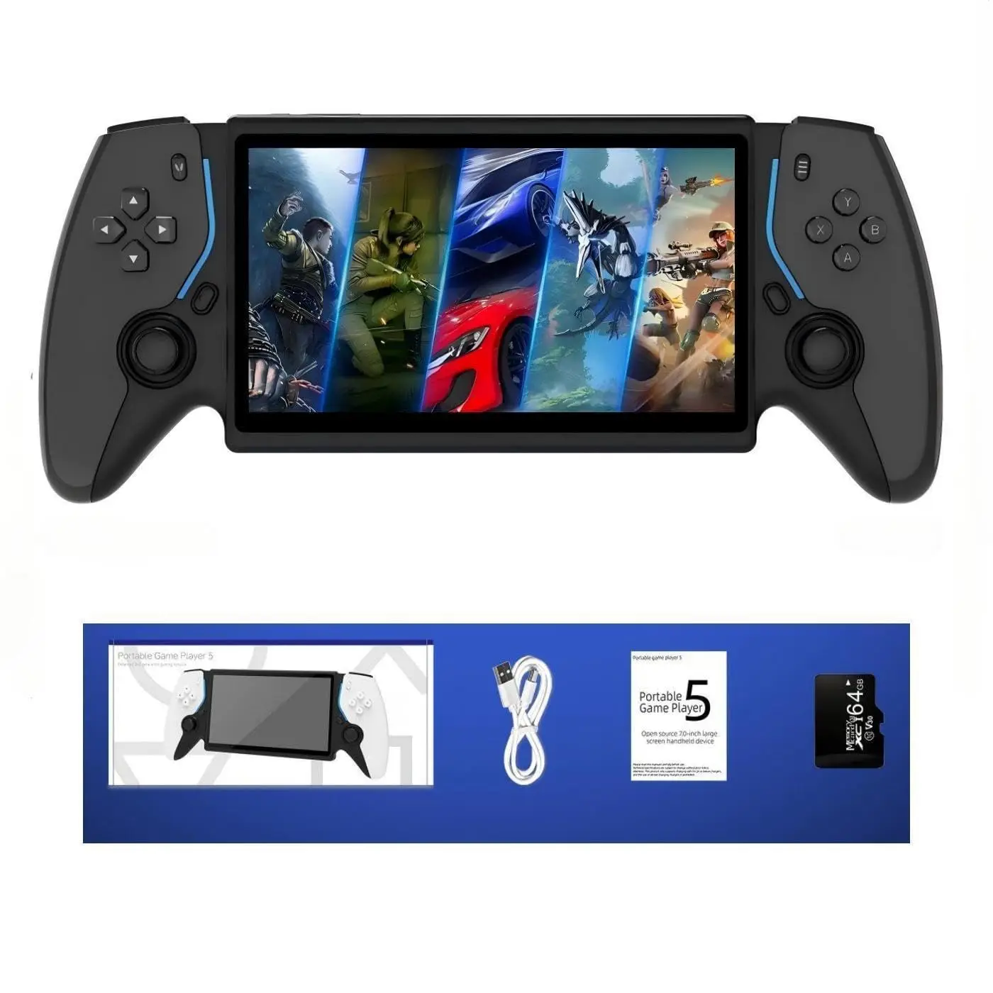 プロジェクトX HC8000 PSP携帯型ビデオゲーム機 エミュレーター対応 30