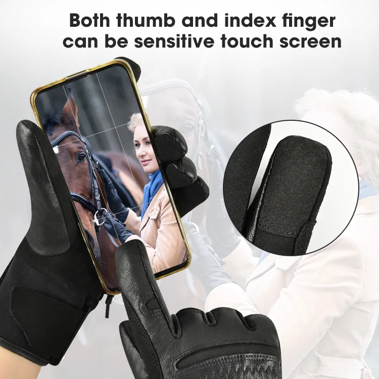 Outdoor Equipment Full Finger Riding Ghost Motorcycle Mountain Bike Sports Cycling Racing Heated Gloves view 6