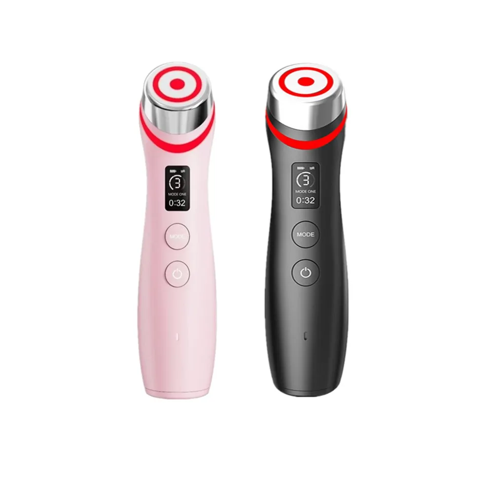 جهاز تدليك للعناية بالبشرة LED لشد الجلد مكركرنت جهاز تدليك الوجه