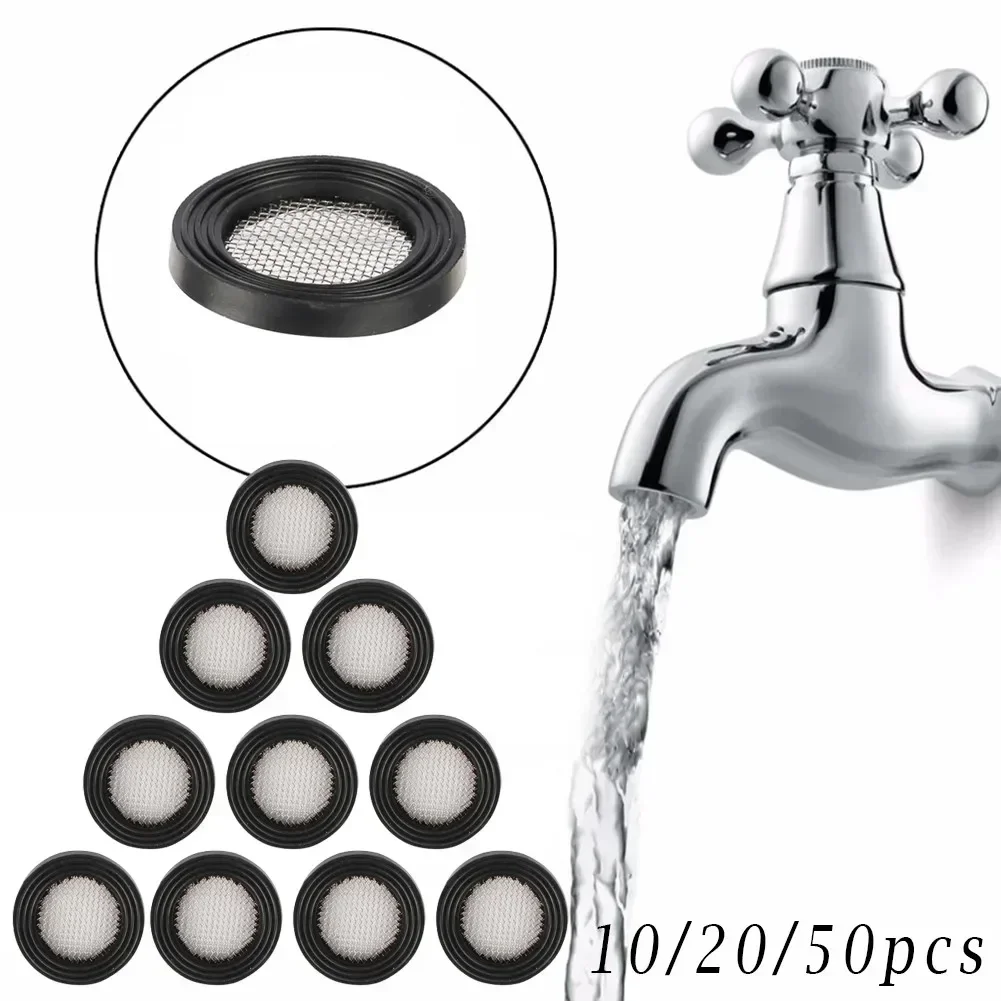 G3/4 Seal O-Ring Hose Pipe Mesh Gasket Shower Filter Rubber Washer For Bathroom Shower Tap Bathroom Gadgets Accessories