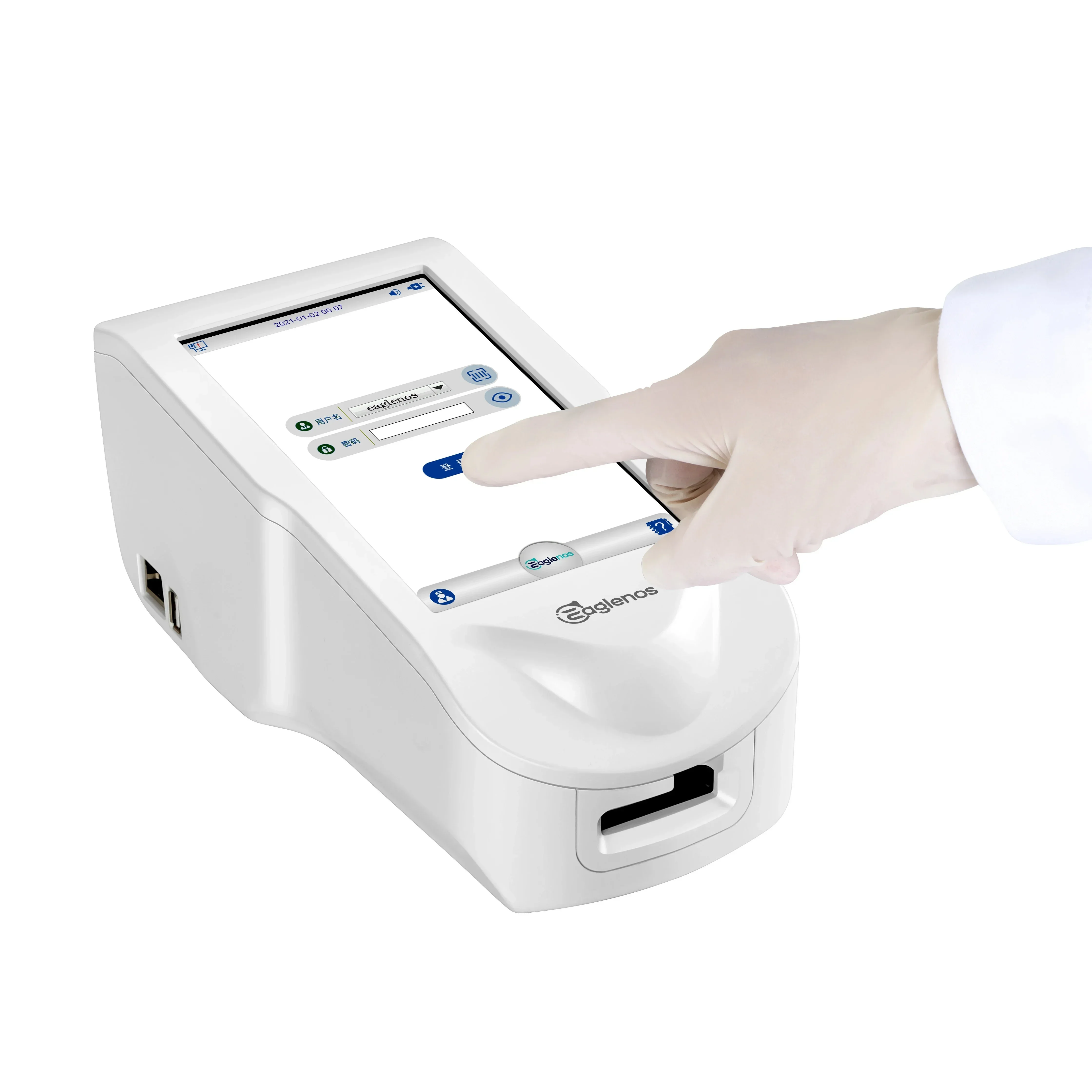 

FOR Handheld Electrolyte Analyzer POCT electrolyte dry chemistry electrolyte 5-in-1 cartridge for human