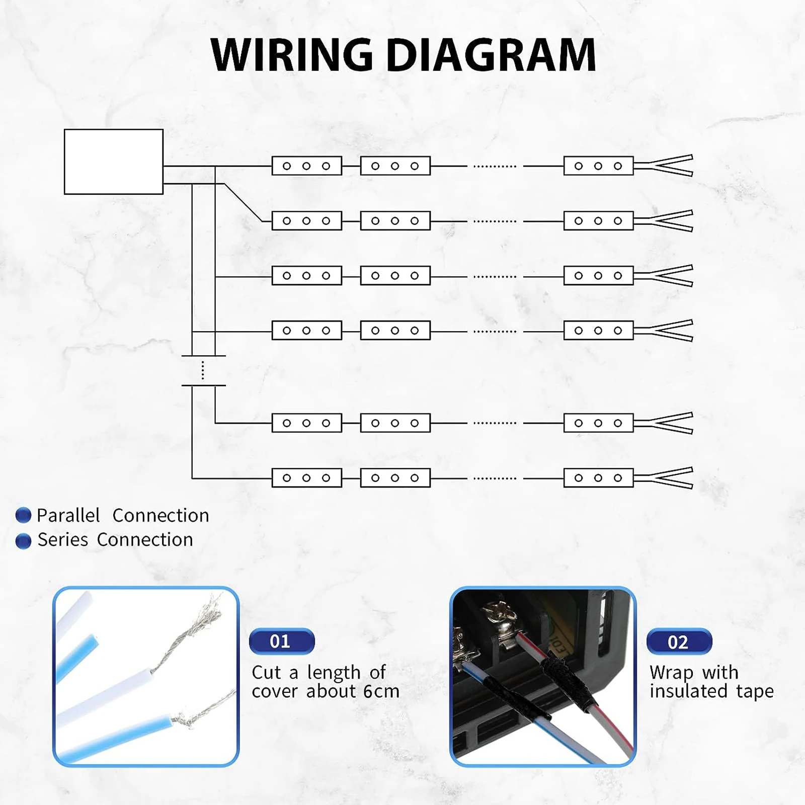 6113 Moduł LED 20PCS DC12V 1.5W SMD Wodoodporny zestaw białych świateł IP67 Dekoracyjna lampa reklamowa do baru Samochód Łódź Autobus RV Pokój