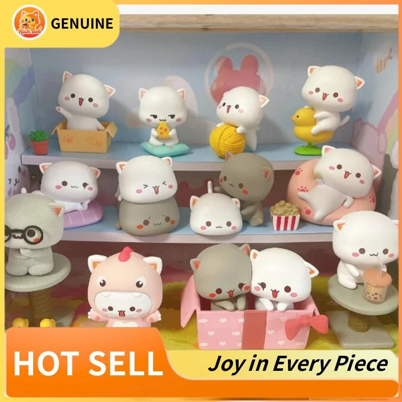 

New Original Mitao Cat Season 2 Blind Box Toy Surprise Figures Cartoon Creative Collect Model Random Cute Mystery Surprise Gifts