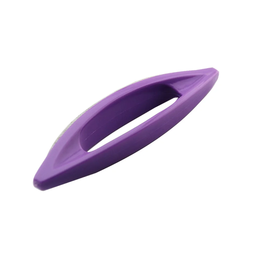 ชุดตะไบเล็บหนังแกะ 6 ชิ้น อุปกรณ์ทำเล็บมือและเล็บเท้า ทนทาน ผลิตจากพลาสติก ABS ธรรมชาติ สำหรับขัดเล็บปลอม กำจัดคราบยาทาเล็บ และรักษาหนังด้าน