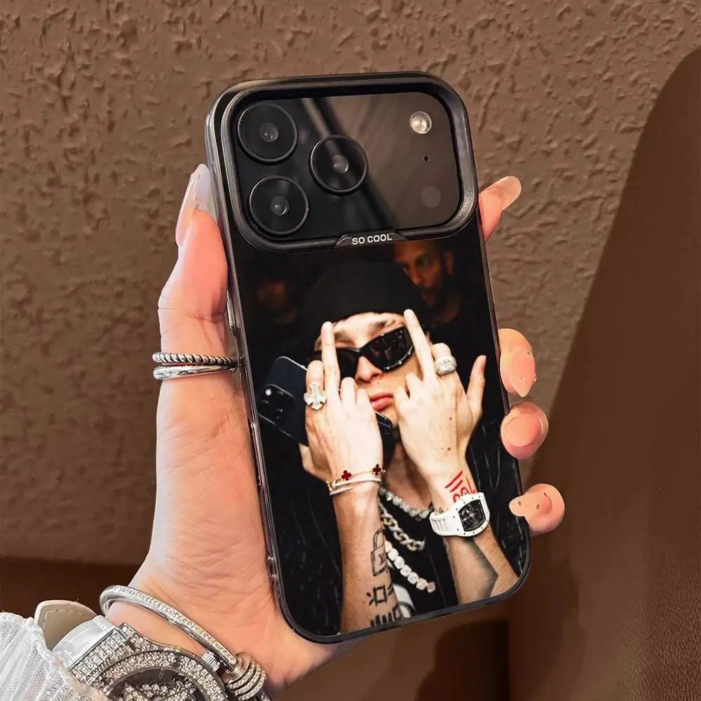 حافظة هاتف P-Peso Pluma Exodo Genesis لهاتف iPhone 15,16,12,14,13,17,11,E,Max,Plus,Air,Pro,Mini Black Tpu