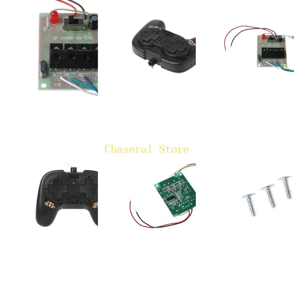 

E7CE 4CH 2.4G Wireless RC Toy Module Remote Control Receiver Transmitter 5A 50M