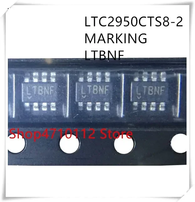 NEW 10PCS/LOT LTC2950CTS8-2  LTC2950ITS8-2  LTC2950 MARKING LTBNF SOT23-6 IC