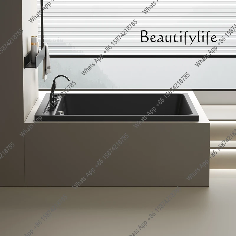 

J Bright Square Recessed Bath Acrylic Surf Jacuzzi Double Outdoor Bath