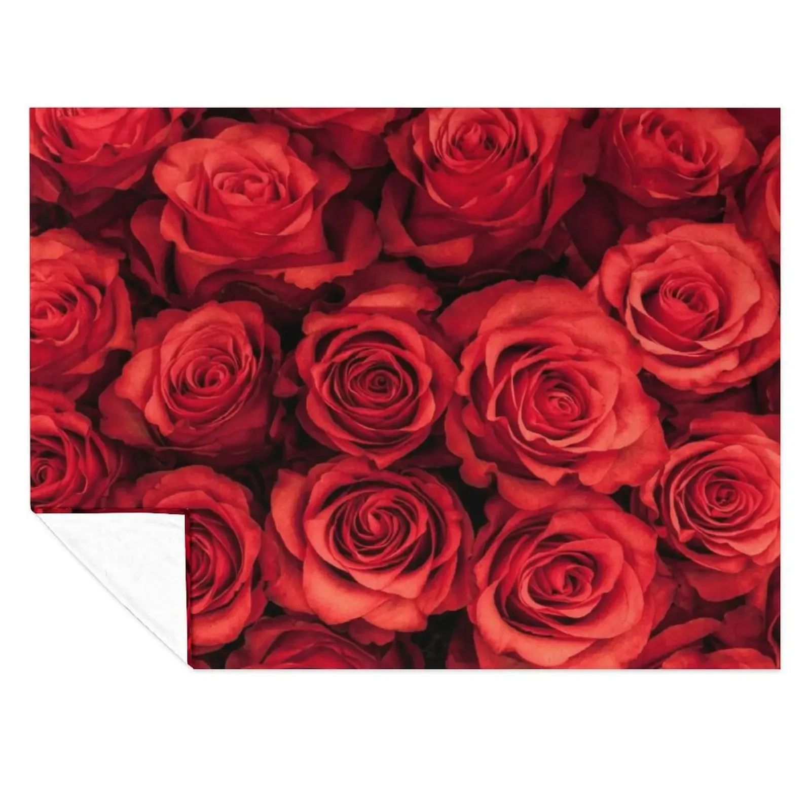 

Red Roses Throw Blanket sofa bed Giant Sofa Decoratives Comforter Blankets