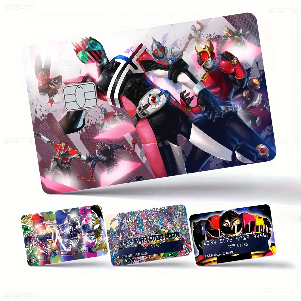 K-Kamens-Riders 100% رائجة البيع أمين الائتمان الخصم البنك بطاقة حافلة بطاقة فيلم الجلد ملصق