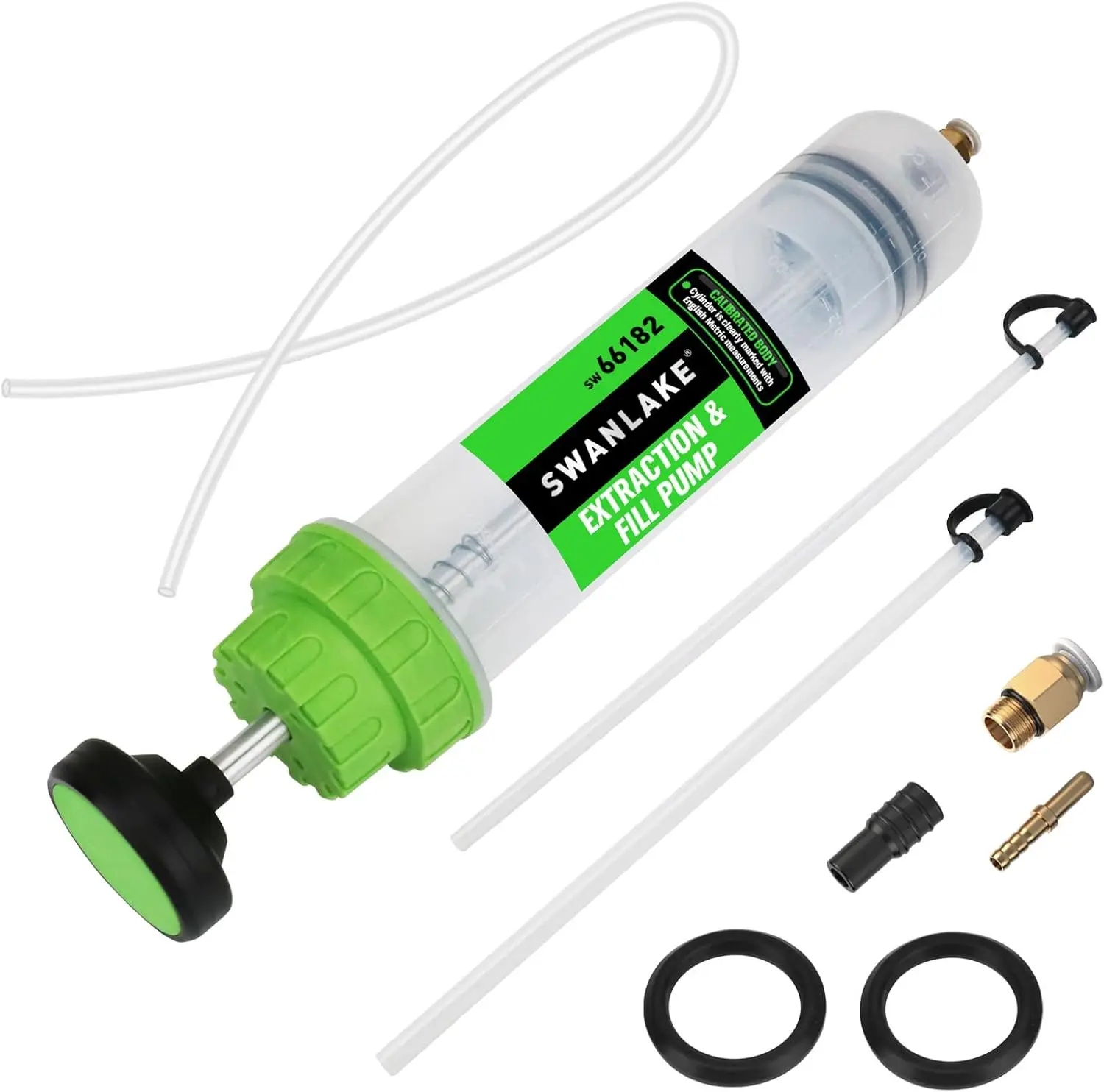 SWANLAKE500ccFluidExtractor&FillPump—OilChangeToolforCars/LawnMowers