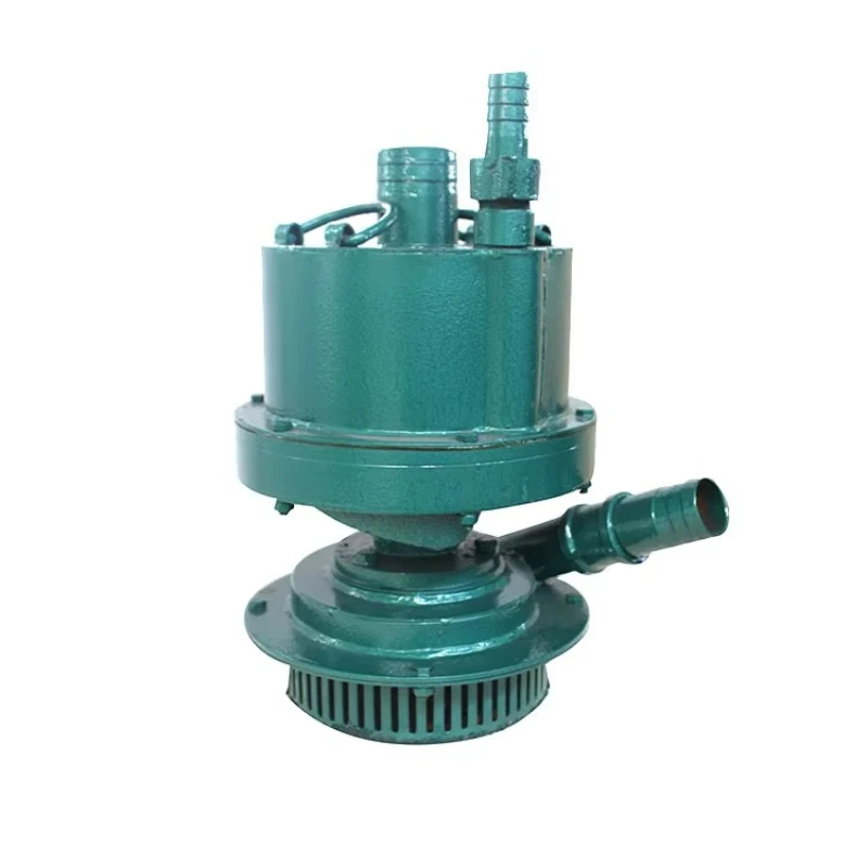 High performance air driven submersible pump pneumatic sewage pump