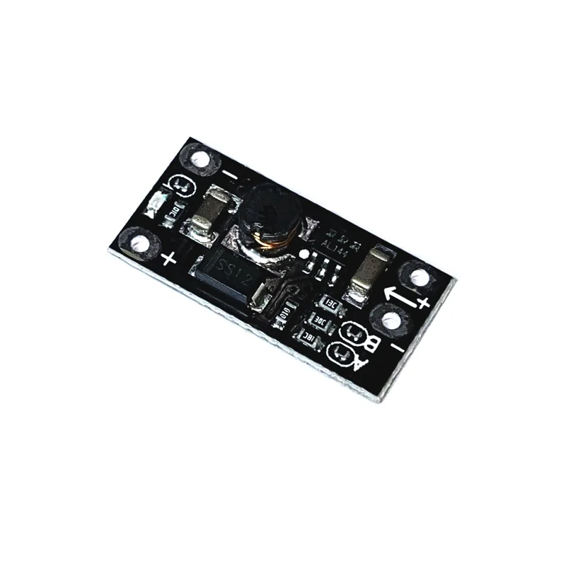 3.7V to 12V mini DC-DC boost module, support 5V/8V/9V/12V output, lithium battery boost