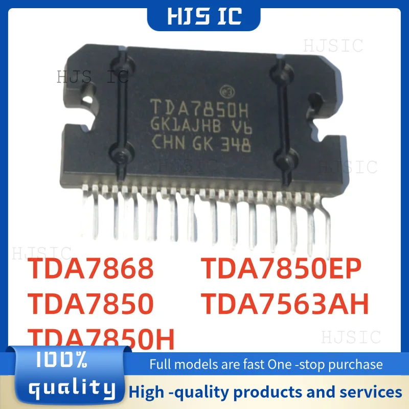 1 unids/lote nuevo 100% calidad TDA7868 TDA7850 TDA7850H TDA7850EP TDA7563AH ZIP-25 MOS electrónica transistor componente electrónico